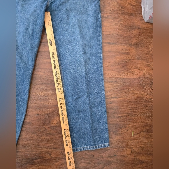 Carhartt Mens 40x30 Straight Leg Jeans Traditional Fit Blue Jeans 14806 - Picture 3 of 6